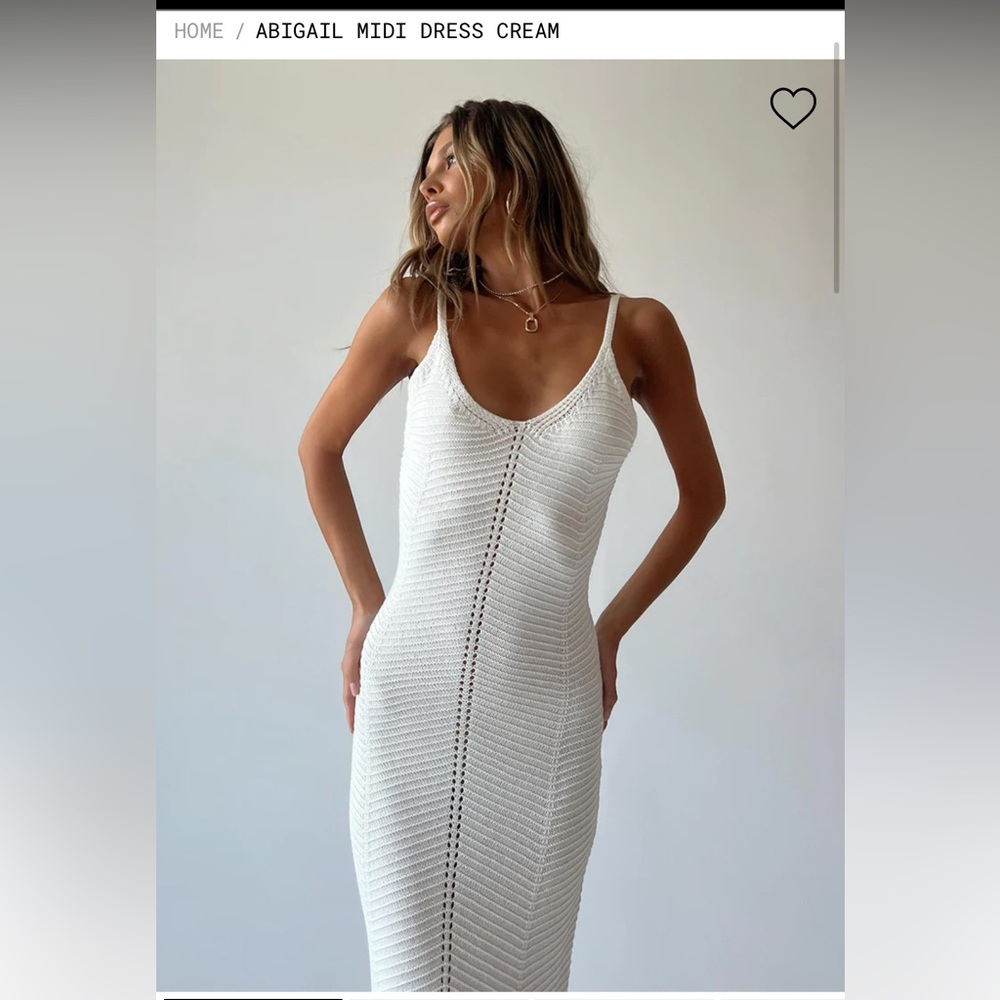 NWT! Abigail Midi Dress Princess Polly